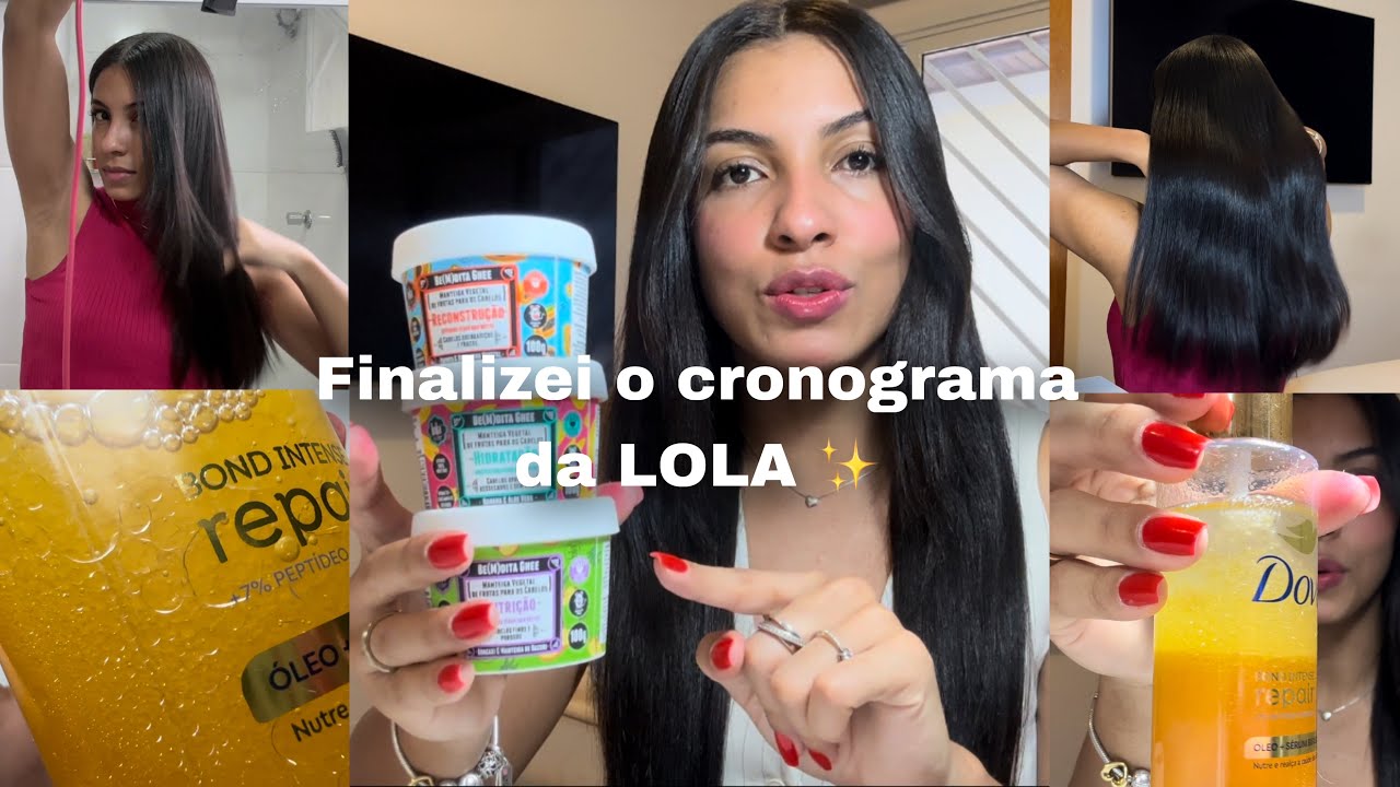 CRONOGRAMA COMPLETO DA LOLA + FINALIZAÇÃO COM LANÇAMENTO DE DOVE ✨