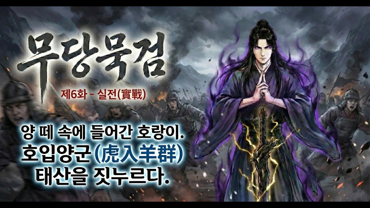 [무당묵검 6화 : 제6화 - 실전(實戰)]