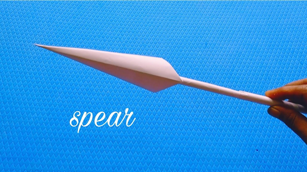 how to make paper spear |origami|best diy creative craft ideas|school kids tutorial|easy paper arts