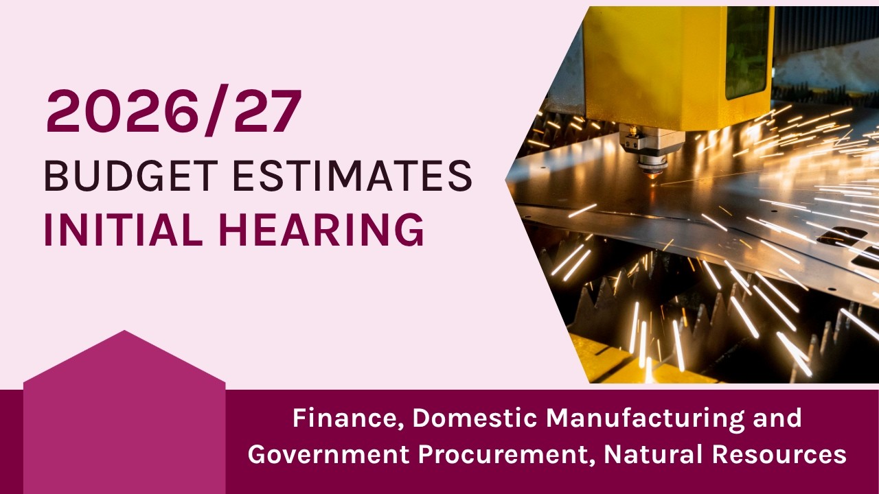 Budget Estimates 2026-2027 &ndash; Minister Courtney Houssos MLC &ndash; 2 September 2026