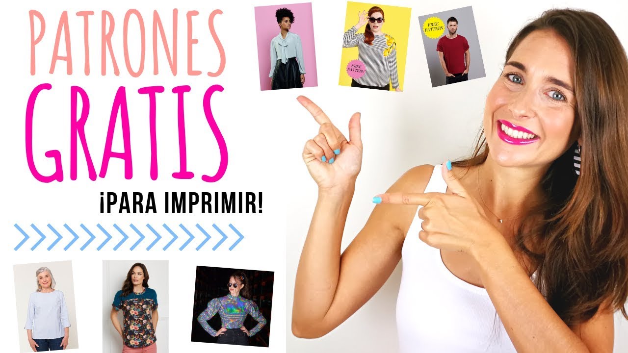PATRONES GRATIS PARA IMPRIMIR - 17 patrones para coser Blusas Camisas Jers&eacute;is Camisetas