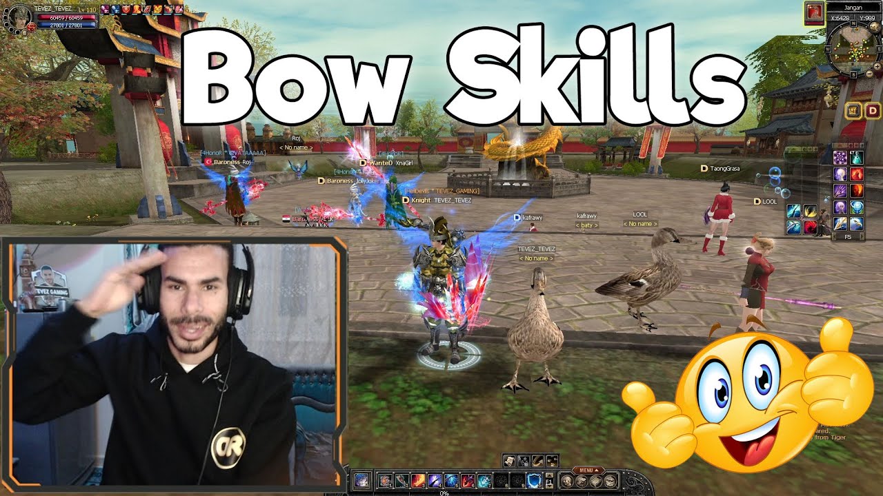 Silkroad Online - Bow Skills - سلك رود اونلاين شرح