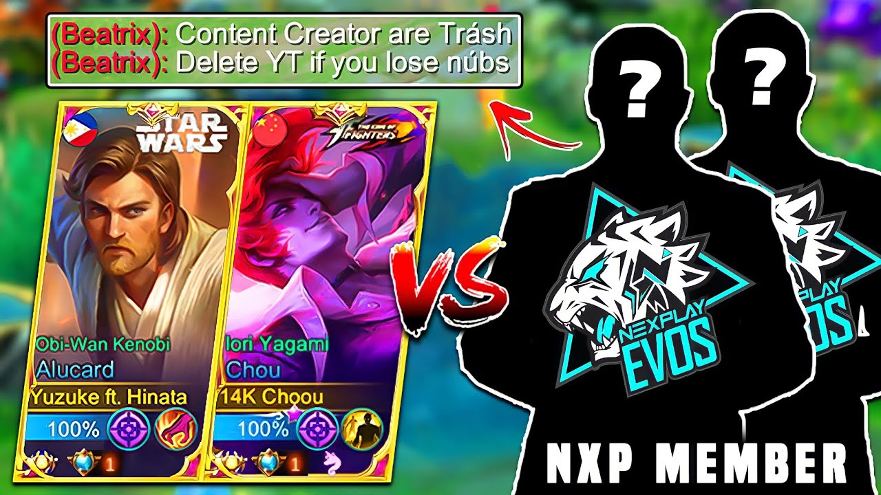 Yuzuke & Choou VS 2 NXP Pro MPL Players! | YouTuber Vs Pro Players! | Who Will Win?! (Intense Match)