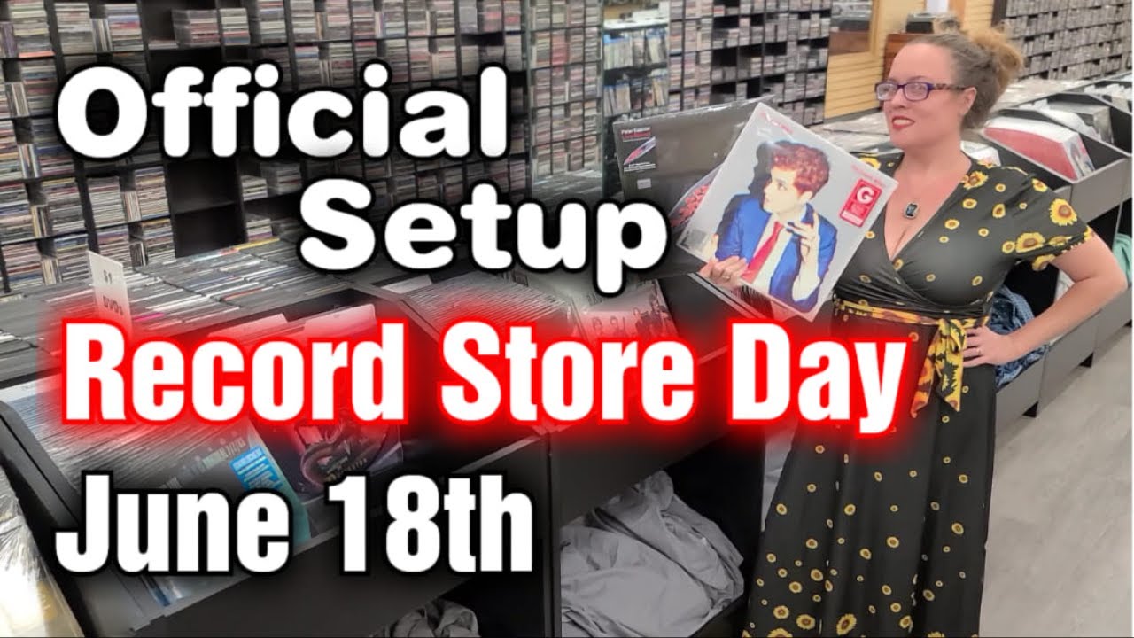 Official Setup - Record Store Day - June 18th - RSD 2022 Drops
