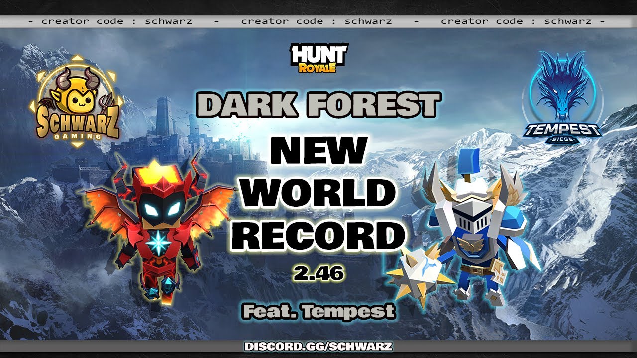 Hunt Royale Awaken 2 - WORLD RECORD DARK FOREST With Tempest 2.46