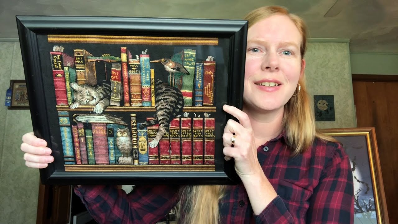 Flosstube #14: Fall and Halloween stitching plus all the haul!