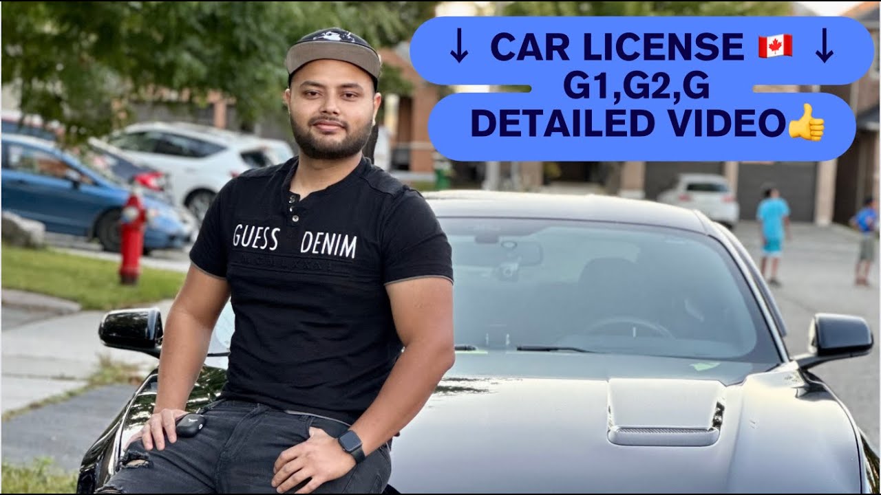 How To Get Your Car License In Canada  || G1 ,G2 , G 👉 || Can Skip G2 ||Explained Step By Step✌️