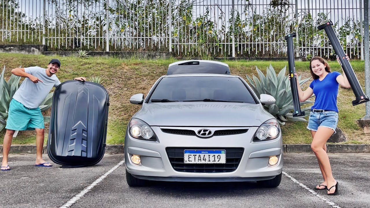 BAGAGEIRO E RACK DE TETO HYUNDAI I30 MOTOBUL 460L