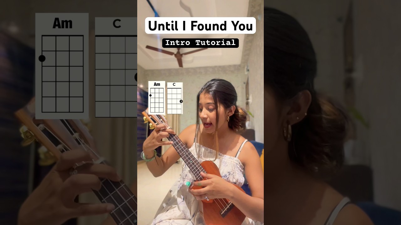 INTRO Tabs Tutorial &bull; Until I Found You 😍 #ukuleletutorial #tabs