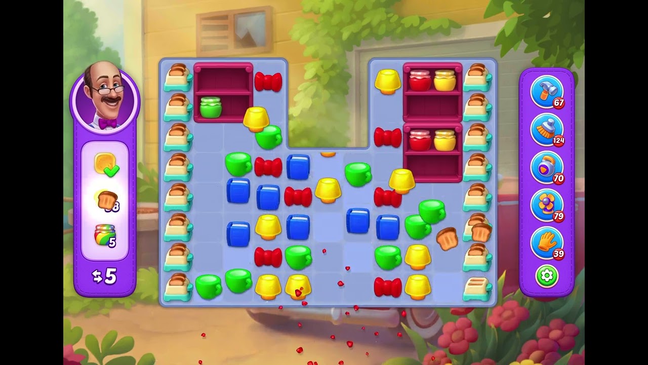 HomeScapes Level 19831 no boosters 