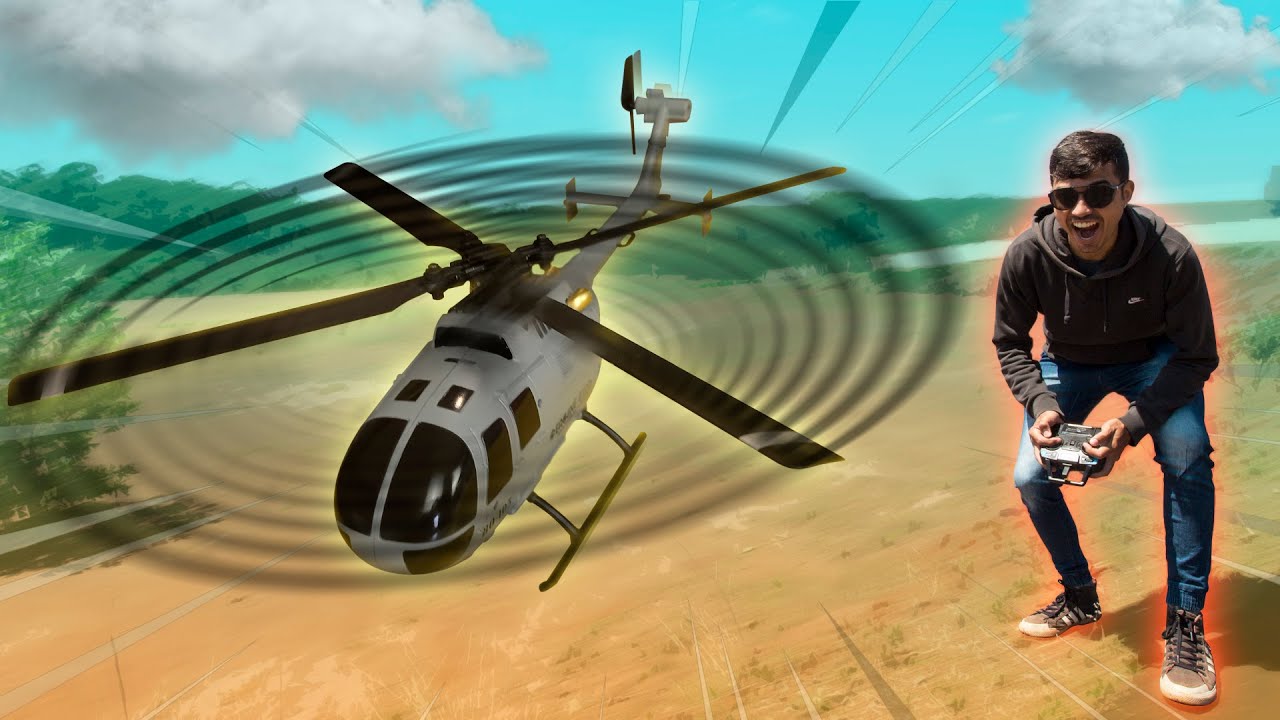 Helicóptero de Controle Remoto MUITO FÁCIL de Pilotar! | EACHINE E120