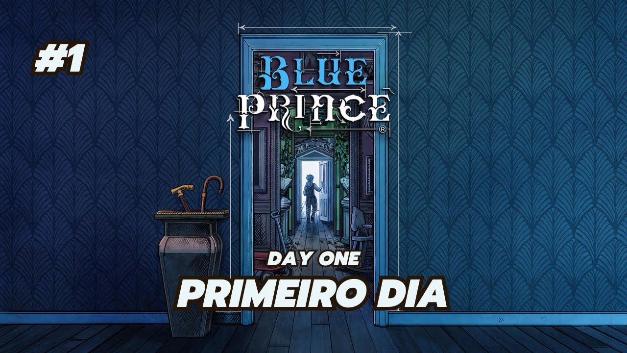 Blue Prince: Day One  - Primeiro Dia (legendado e dublado em inglês - PS5)