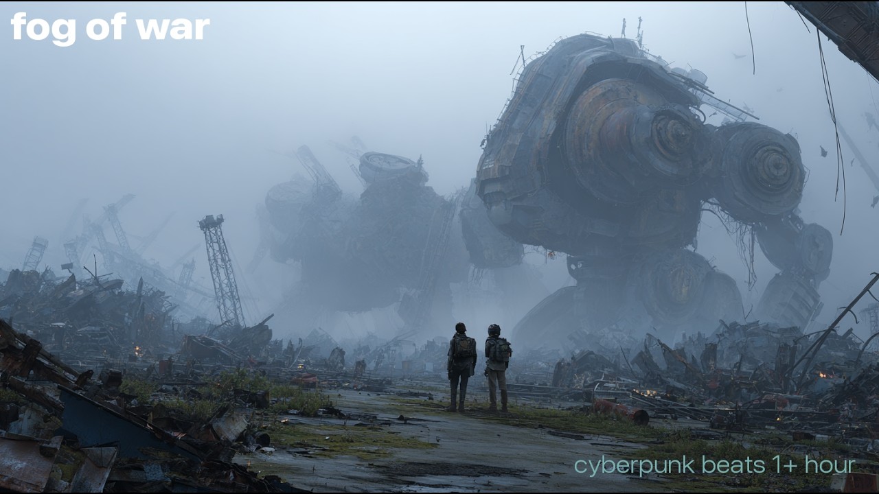 fog of war - Cyberpunk music 60+ minutes #cyberpunkmusic #cyberpunk #beats