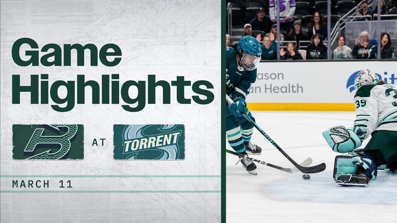 PWHL Highlights | Boston Fleet at Seattle Torrent | March 11, 2026