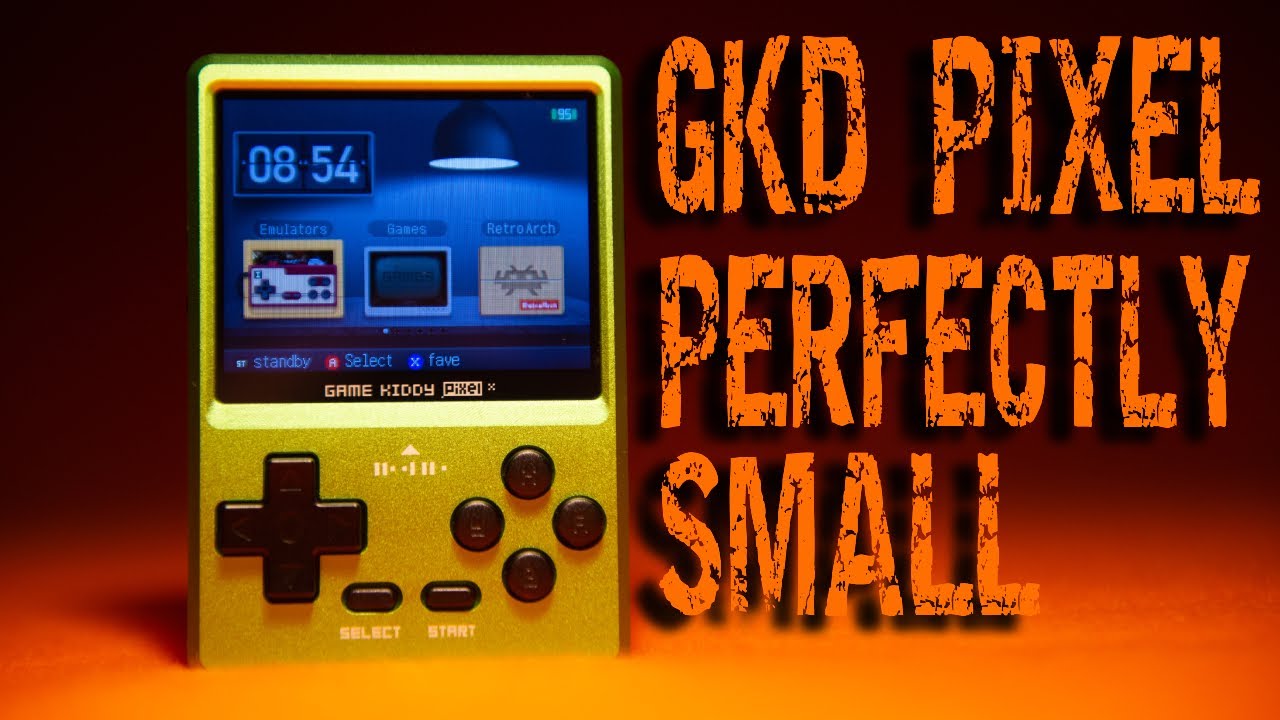 Gamekiddy GKD Pixel - An Overview of this Perfectly Small Retro Handheld Emulator