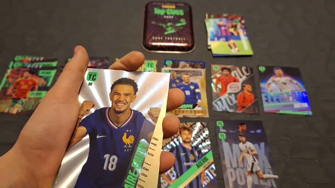 Unboxing - mała puszka TOP CLASS 2025 Panini