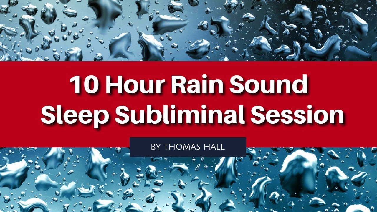 No More Nail Biting - (10 Hour) Rain Sound - Sleep Subliminal - By Minds in Unison