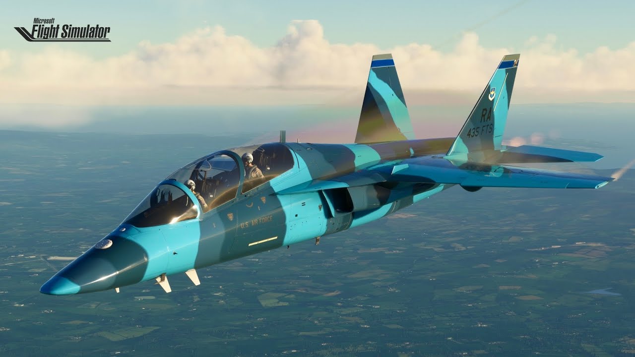 T-7A Redhawk | Glasgow Aerial Display | ChasePlane | Microsoft Flight Simulator