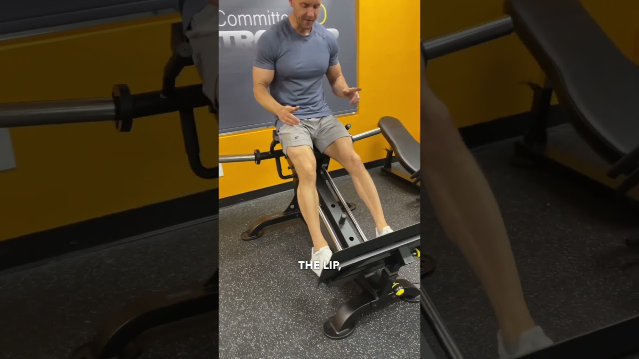 NEW Powertec Compact Leg Sled - Angled Sled For Home Use