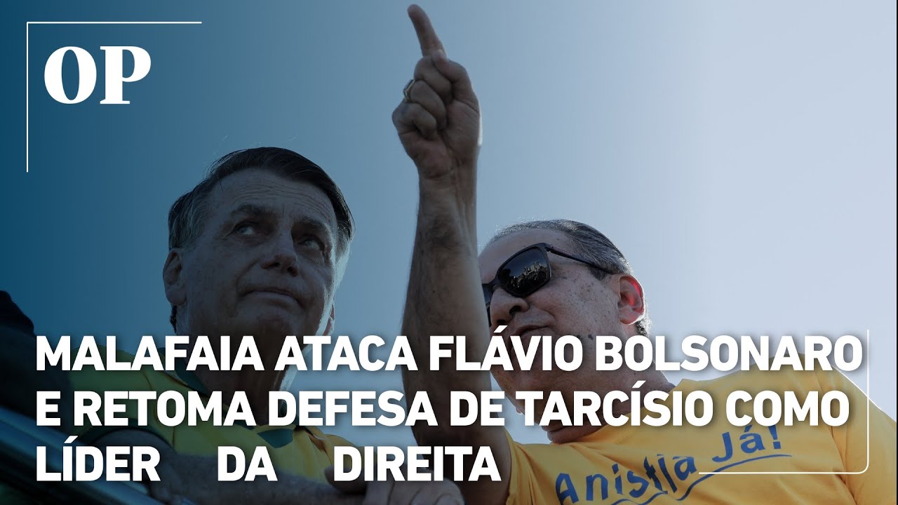 Malafia critica Flávio Bolsonaro e volta a defender Tarcísio como nome da direita | OP News