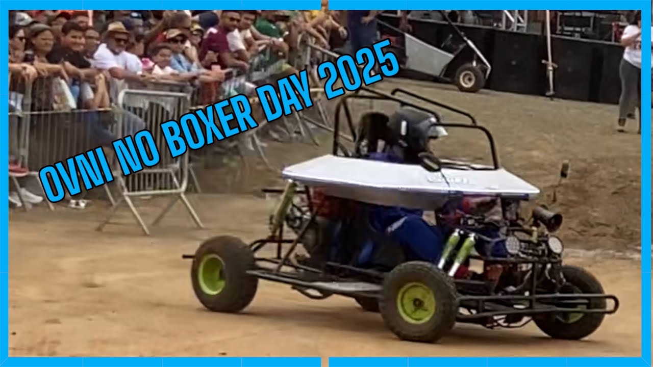 (11) Primeiras voltas na pista do Boxer Day com o meu Kart Cross