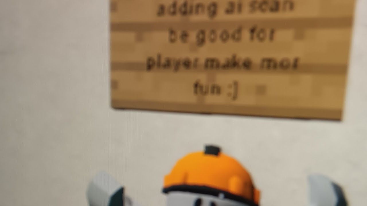 Roblox adding ai scanning be like