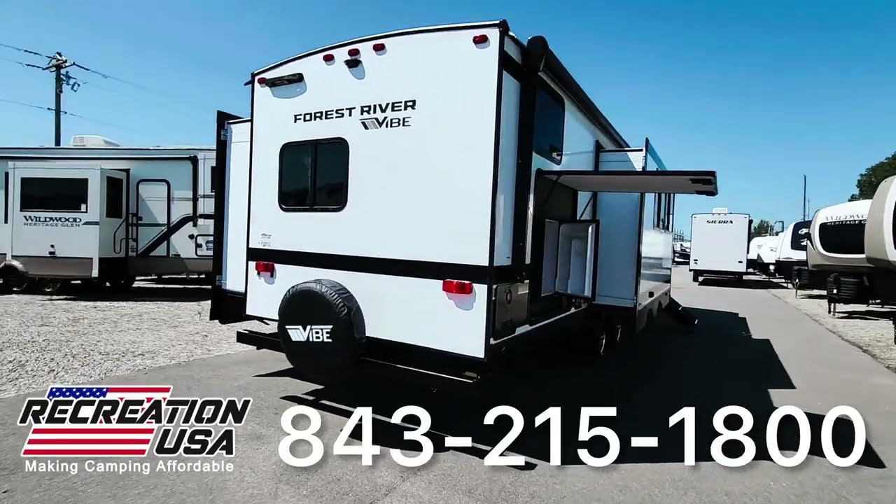 New 2025 Forest River RV Vibe 3400BH @recreationusa