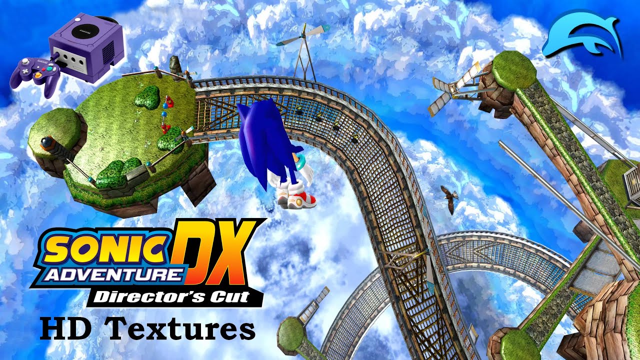 Sonic Adventure DX: Director's Cut ~HD Textures | Gamecube Dolphin | 4K 60FPS Wii Emulator Gameplay