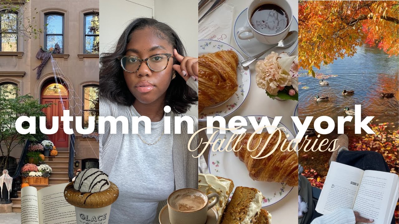 VLOG 🍂 a realistic week in my life living in new york, Central Park, trying new food & studying