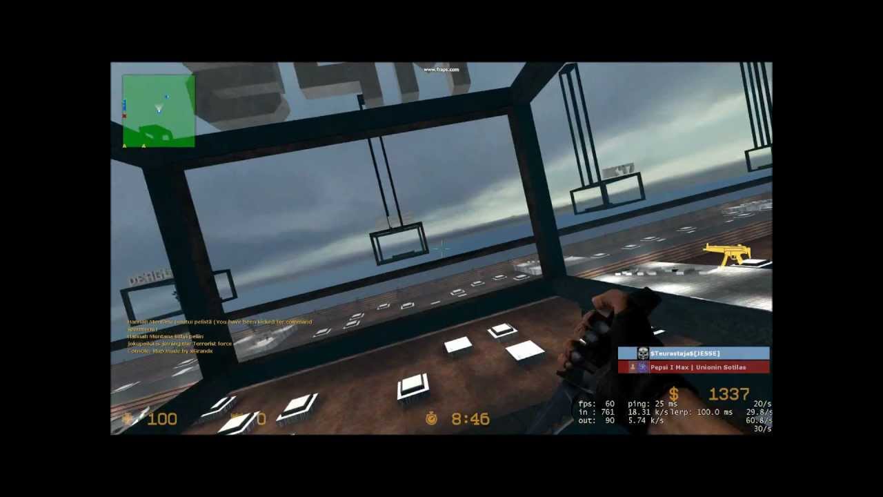 Helari uhoaa CSS (High voice kid screams on counter strike source)