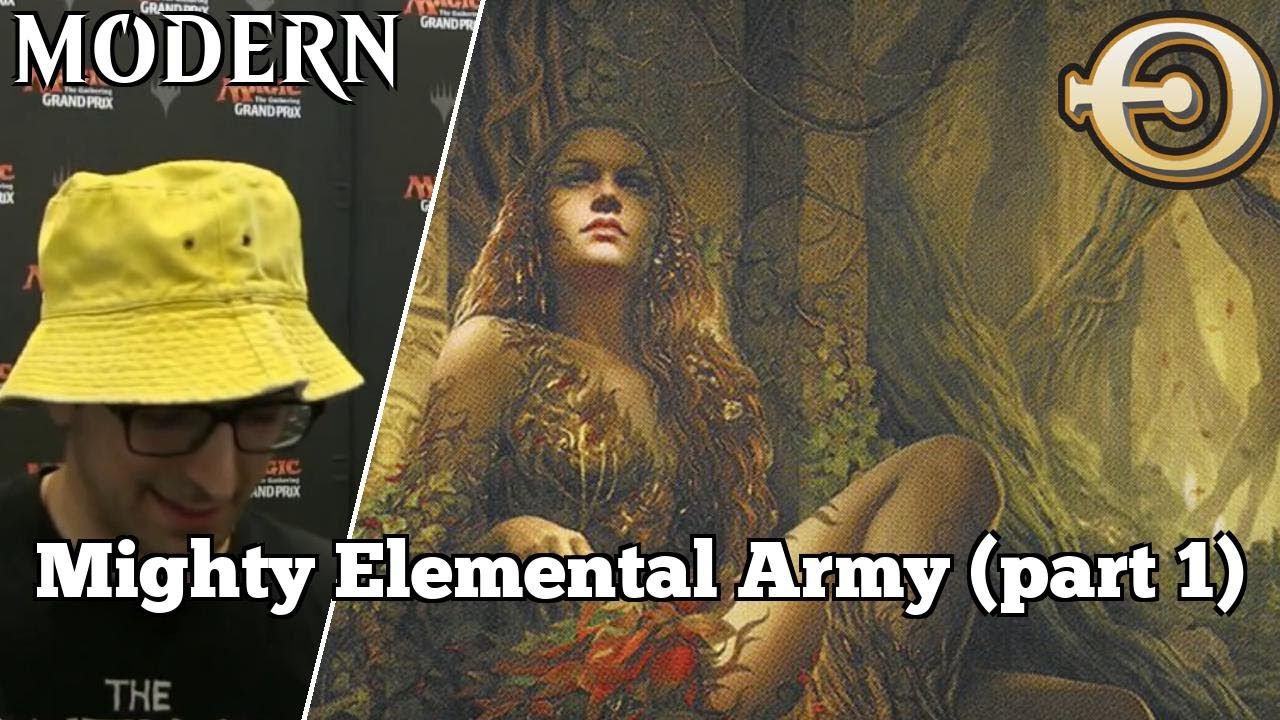 Mighty Elemental Army (part 1) | 4C Elementals | Modern Challenge | MTGO