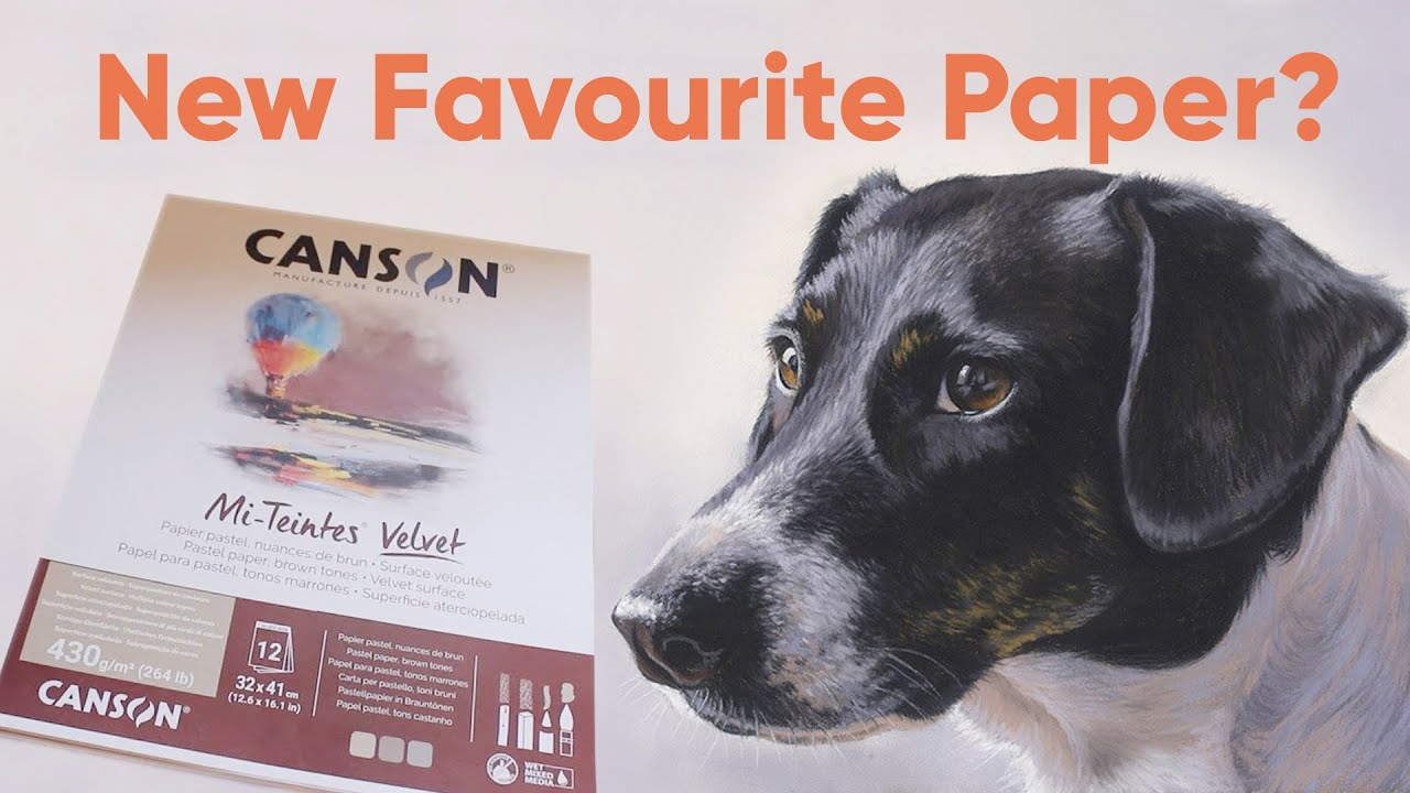 Canson Mi-Teintes Velvet Pastel Paper Review