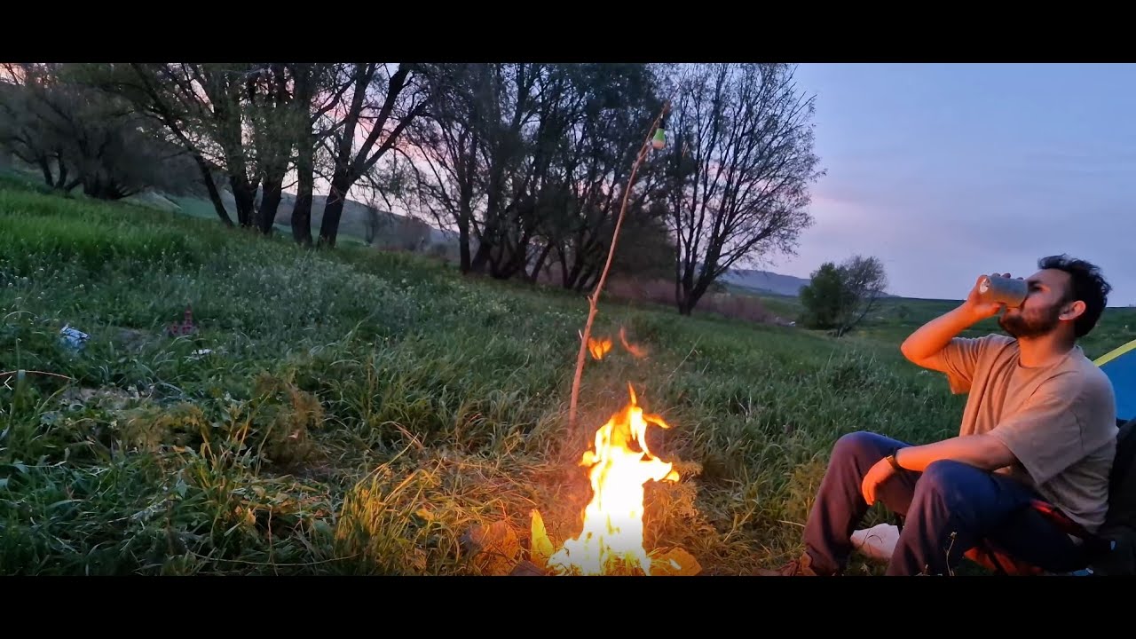 Camping in an old swamp! ASMR nature!