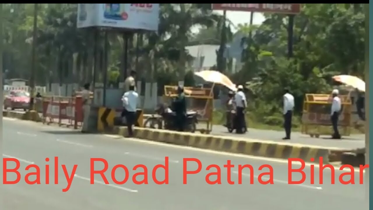 Patna Police In Action During Lockdown
