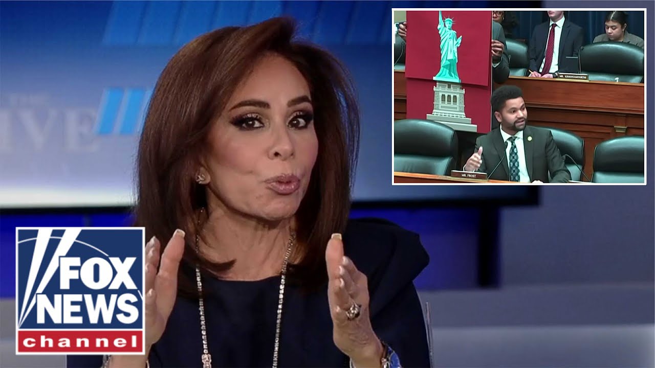 Judge Jeanine educates Dem lawmaker on Statue of Liberty: 'Doesn't know his history'