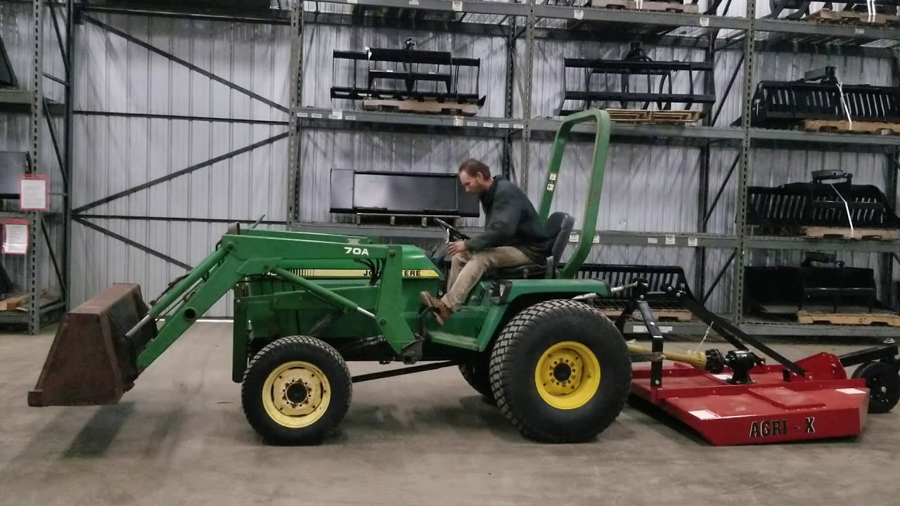 John Deere 955 Tractor 70A Loader | 4x4 | HST ie 855