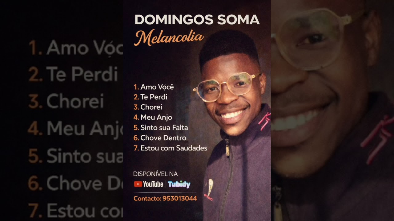 ÁLBUM MELANCOLIA - DOMINGOS SOMA (CD AUDIO OFICIAL)