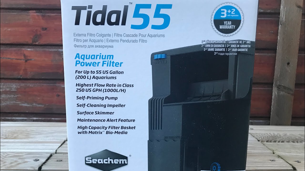 El mejor filtro mochila TIDAL de SEACHEM