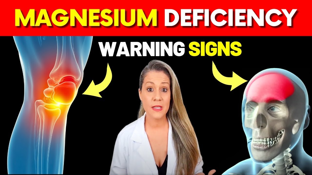 8 WARNING SIGNS of MAGNESIUM DEFICIENCY in Your Body and WHAT TO DO!