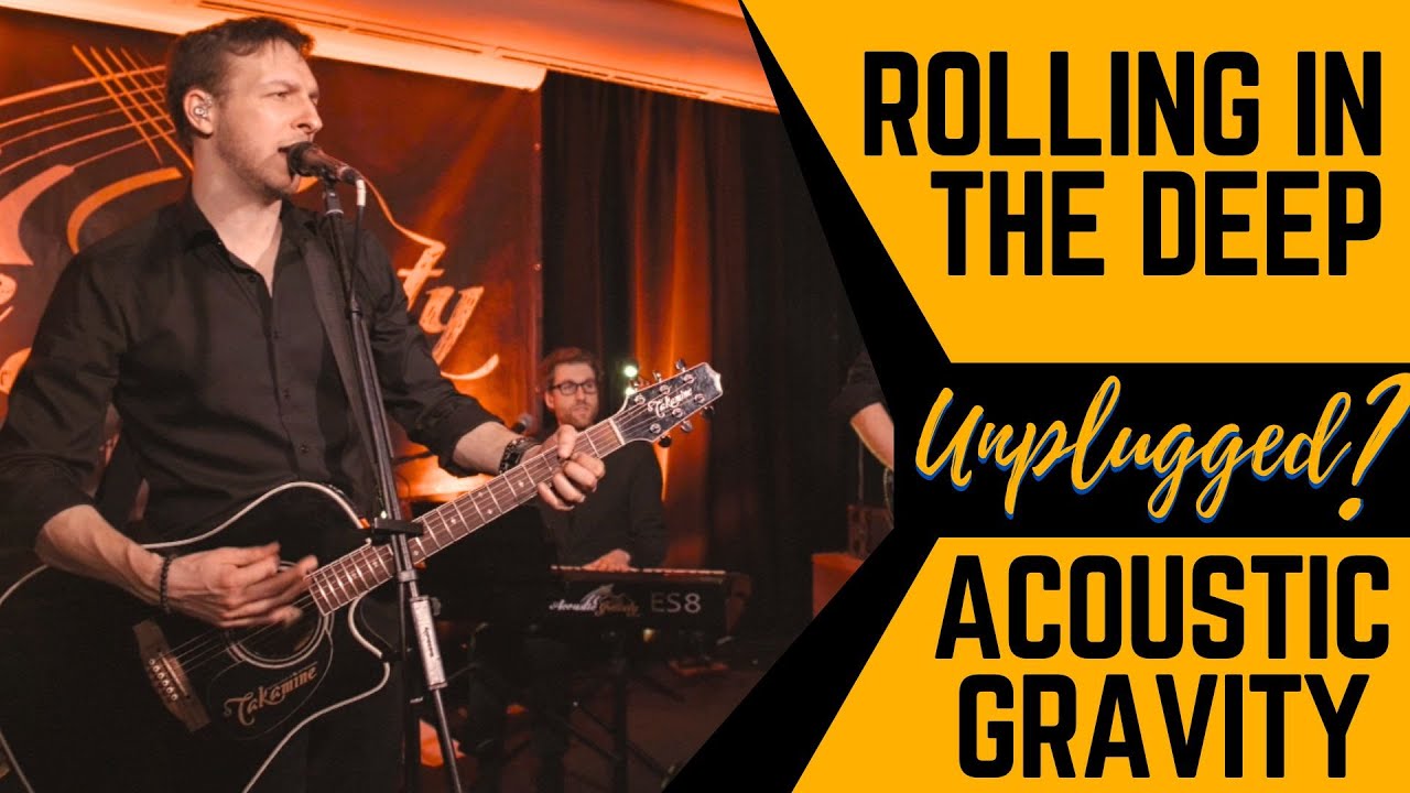 Rolling in the deep - Acoustic Gravity - Adele unplugged cover - live