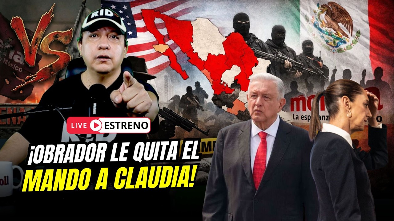 AMLO YA le QUIT&Oacute; el MANDO a CLAUDIA: 