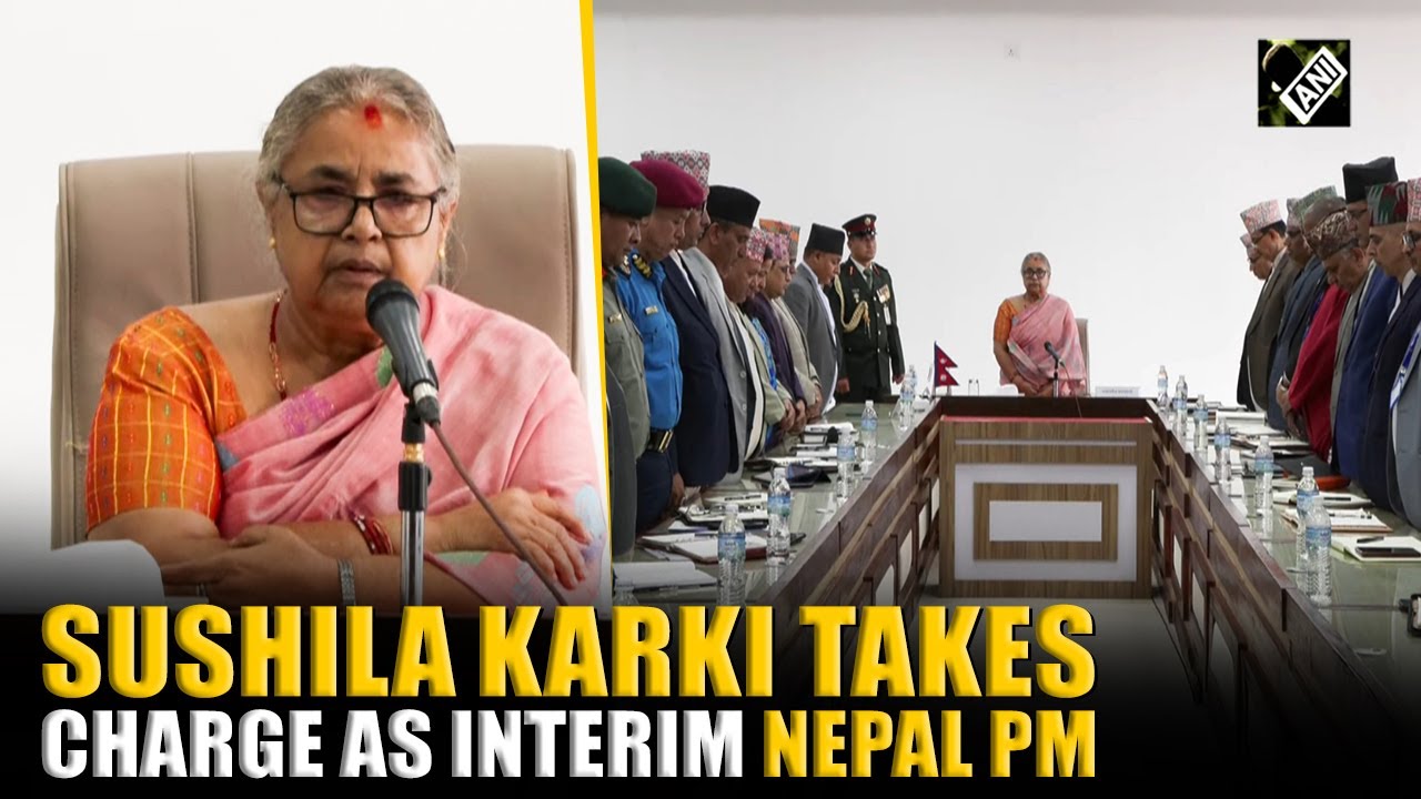 Nepal's former Chief Justice, Sushila Karki, takes charge as interim Prime Minister amid unrest