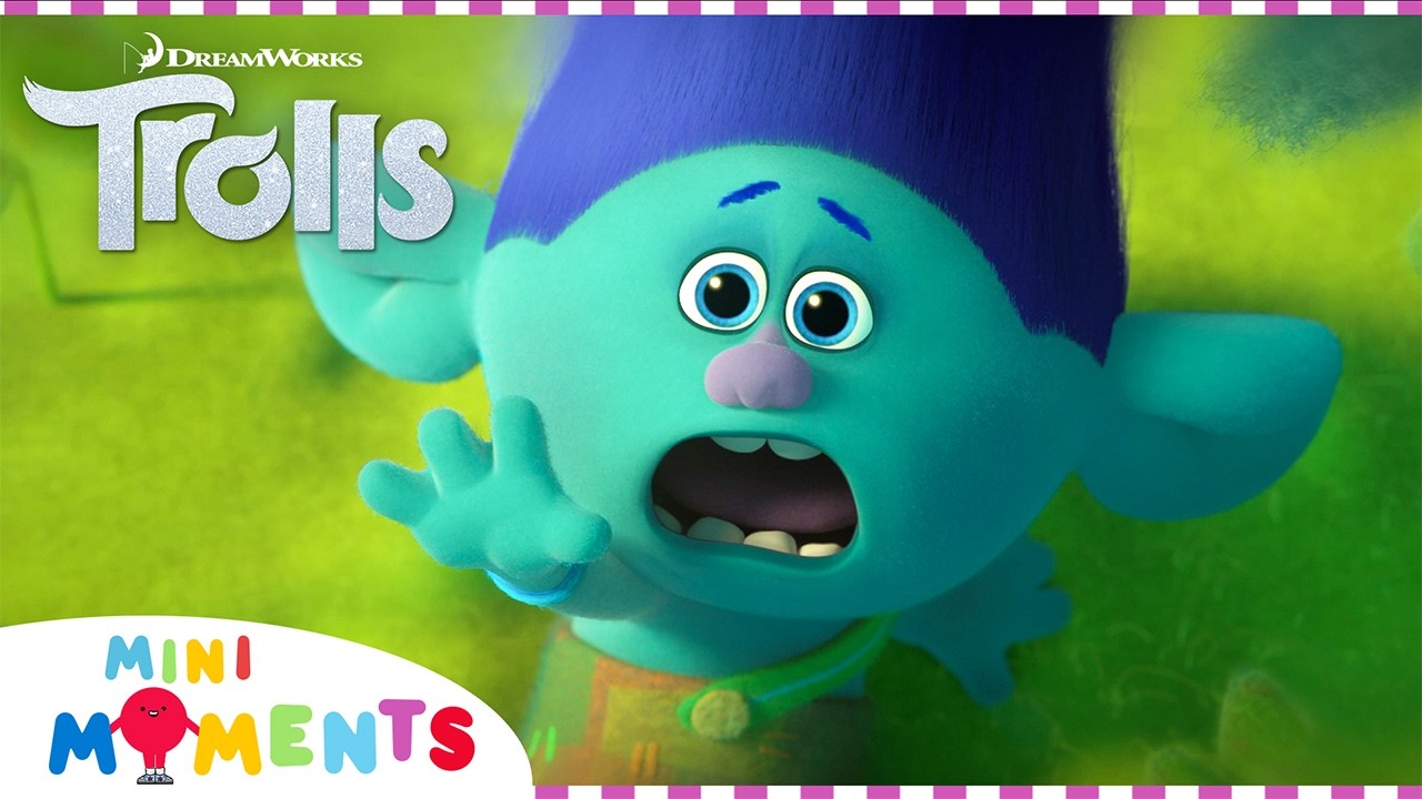 How Branch Lost His Color 😓 ⛈️ | Trolls | Movie Moments | Mini Moments