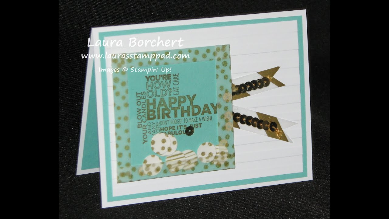 Shaker Card Tutorial - Laura's Stamp Pad