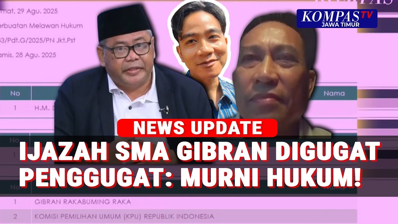 Ijazah SMA Gibran Digugat, Penggugat Blak-Blakan Ungkap Soal Bukti! Ini Respons Relawan Jokowi