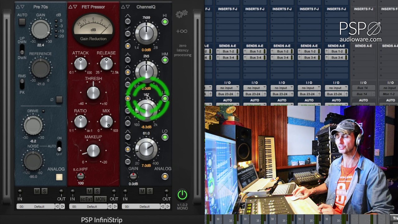 PSP InfiniStrip: 15 minute drum mix with Enrico De Paoli (Multi-Grammy awarded music producer).