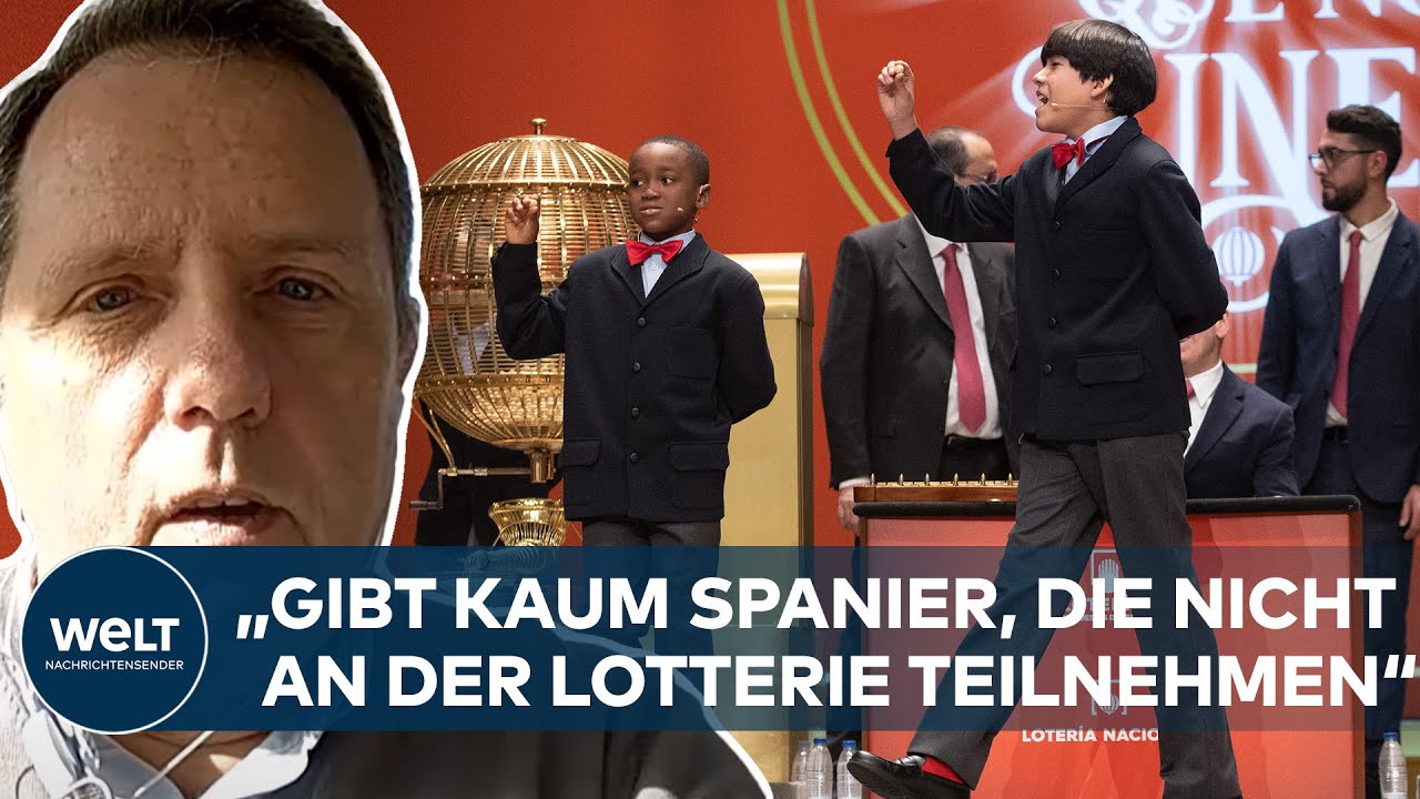 SPANISCHE WEIHNACHTSLOTTERIE: „Es gibt kaum ein Spanier, der nicht teilnimmt“
