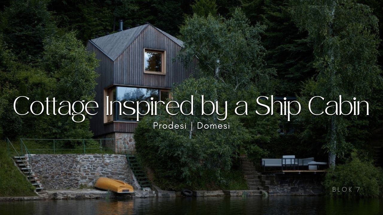 Inside a 61 m² Cottage Designed Like a Ship Cabin