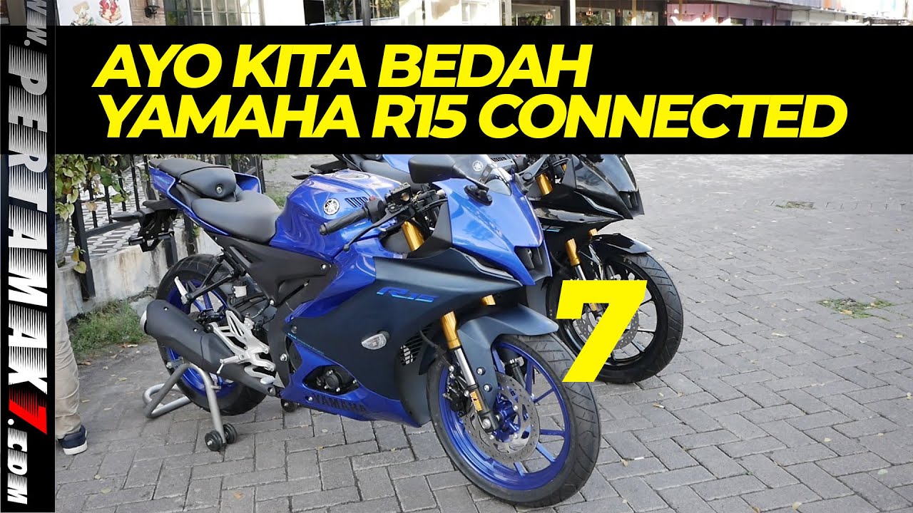 Detail Bertemu Yamaha R15 Connected 🏍 Harga Madiun Kediri Terbaru 2022 #yamahar15 #r15 #pertamax7
