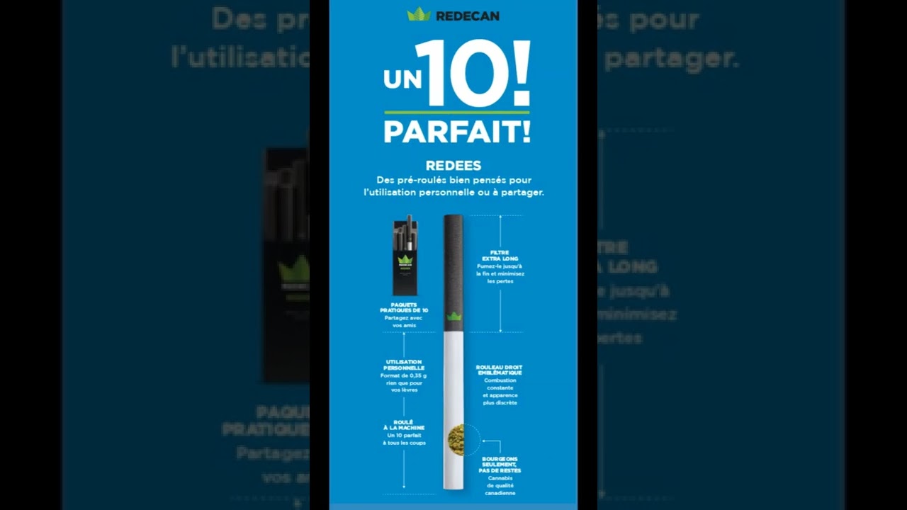 Redecan Redees Cannabis Canada A Perfect 10! #shorts 🇨🇦